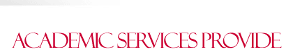 academic services provide