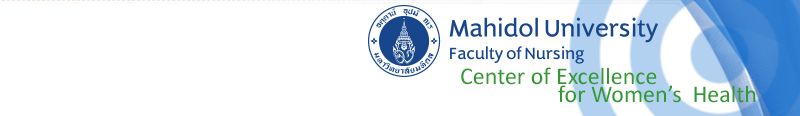 Faculty of Nursing, Mahidol University. Center of Excellence for Women's Health