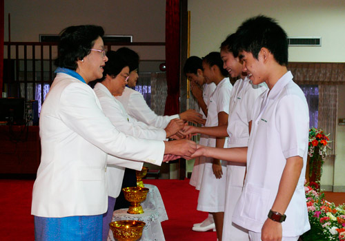Orientation ceremony for 2nd year nursing students