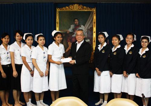 Scholarships ceremony for nursing students