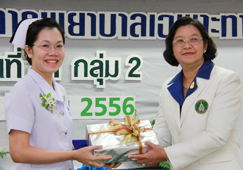 A ceremony : Closing 41th nursing specialty program ceremony