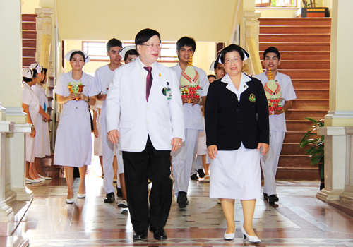 A Ceremony: Hand over New Graduate Nurses