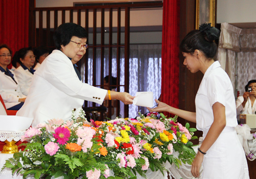Orientation ceremony for 3rd year nursing students