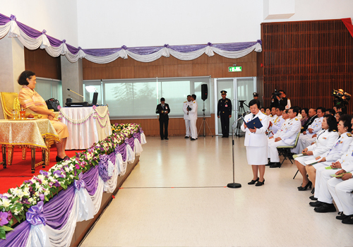 Ceremony for opening Mahidol Adunlayadech-Prasrinakarin Building and The Royal Archives of Queen Srisavarindira and The Royal Archieves of Prince Mahidol of Songkla and Princess Srinagarindra